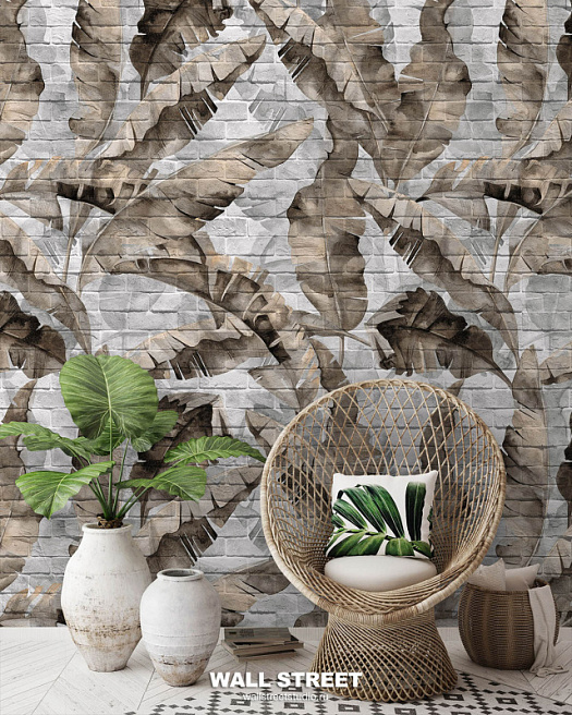 Фотообои в интерьере артикул Selva 31, SELVA, Wall street Фотообои в интерьере артикул Selva 31, SELVA, Wall street