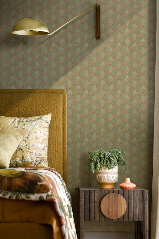 Обои в интерьере артикул J306834, Jaipur, Sirpi Обои в интерьере артикул J306834, Jaipur, Sirpi